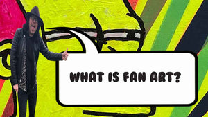 What is fan art?