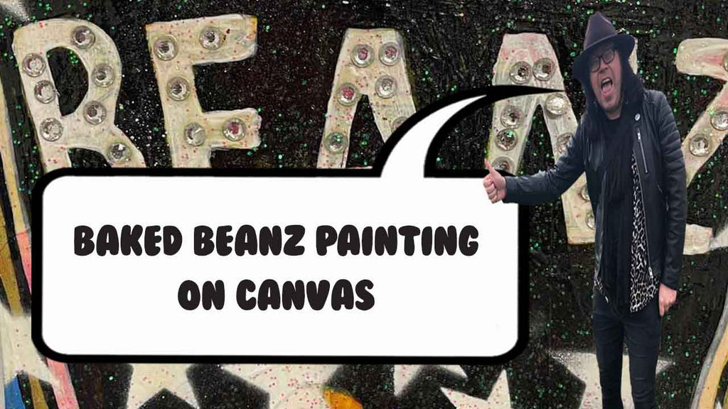 Baked Beanz Painting on canvas