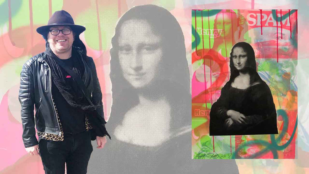 Mona lisa pop art prints