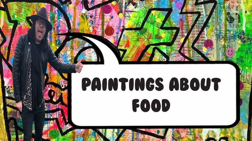 Paintings about food