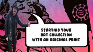 Starting your art collection with an original print