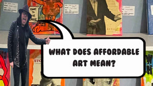 What does affordable art mean?