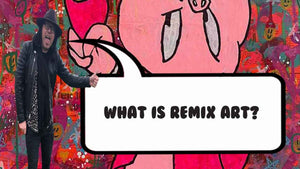 What is remix art?