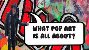 What pop art is all about?