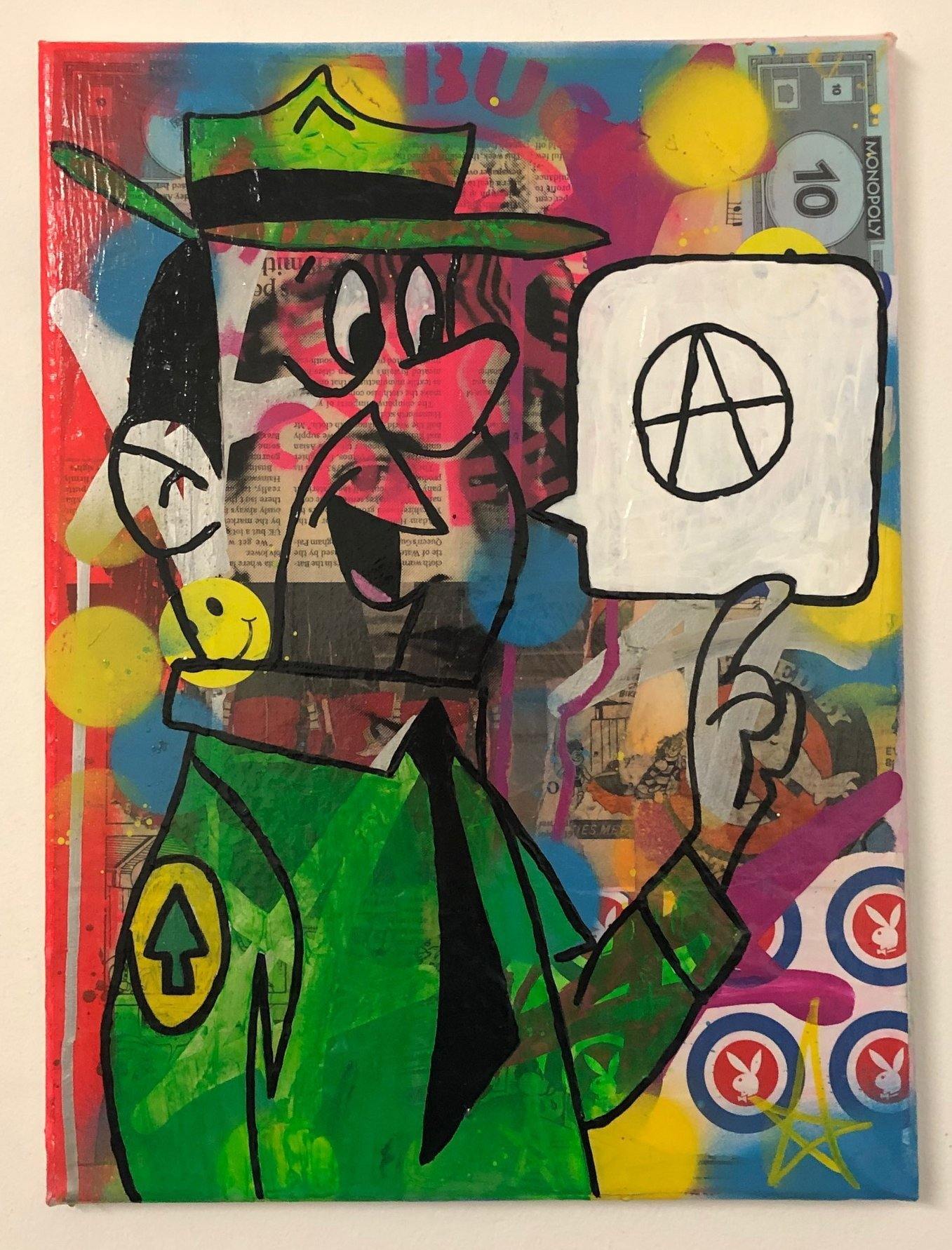 Be Free Painting - BARRIE J DAVIES IS AN ARTIST