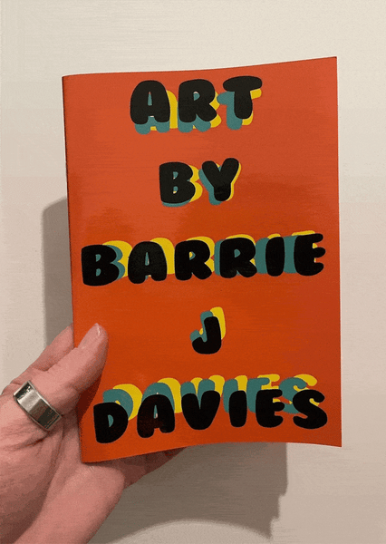 "Art" book by Barrie J Davies. This limited edition of 100 book is signed and numbered by Barrie J Davies, 40 pages, 148mm x 210mm.