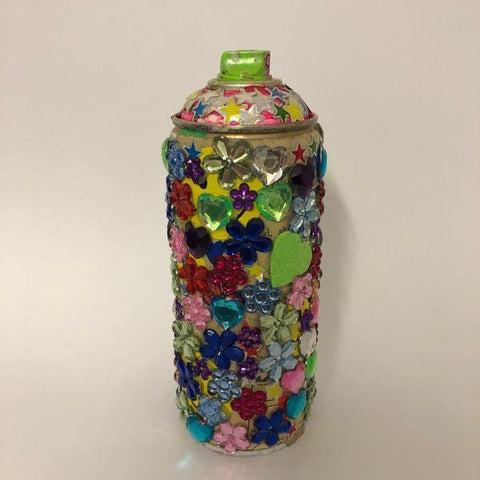 Bling Spray Can Street Art Sculpture - BARRIE J DAVIES IS AN ARTIST