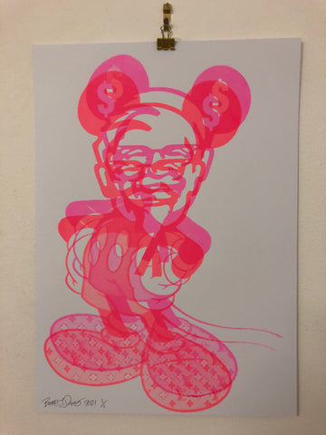 Double Mad Mickey Print - BARRIE J DAVIES IS AN ARTIST