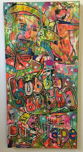 Exit Planet Dust painting - BARRIE J DAVIES IS AN ARTIST