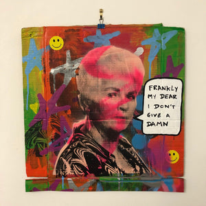 Frankly Pat painting - BARRIE J DAVIES IS AN ARTIST