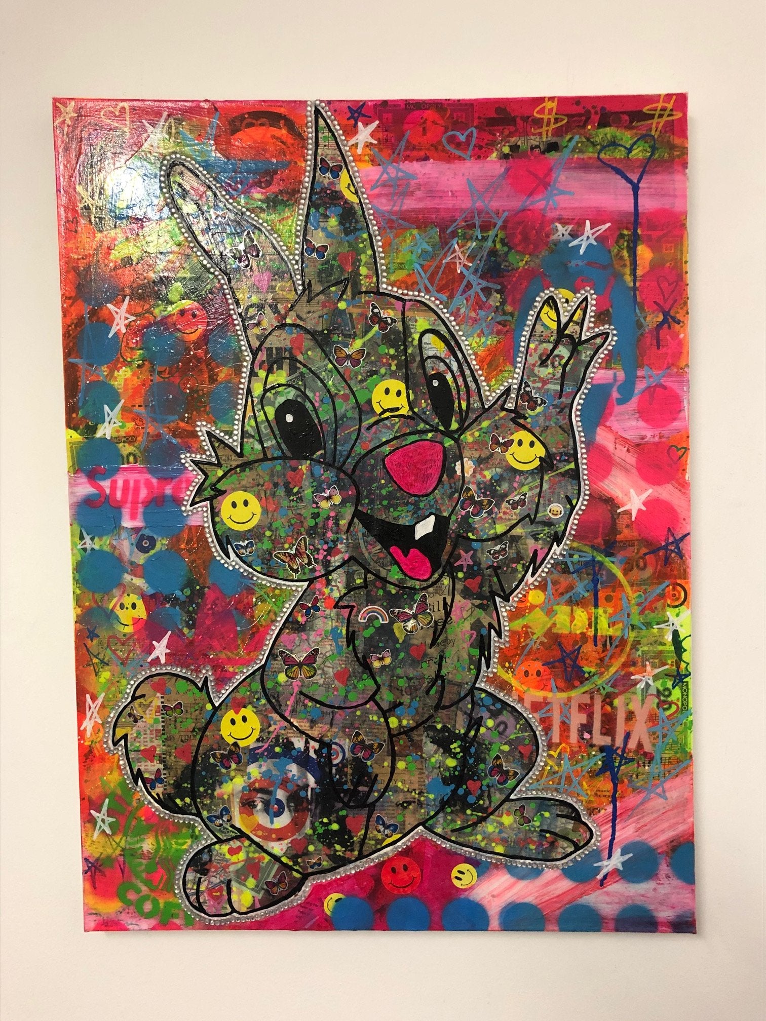 Hey Girl Hey Boy Painting - BARRIE J DAVIES IS AN ARTIST