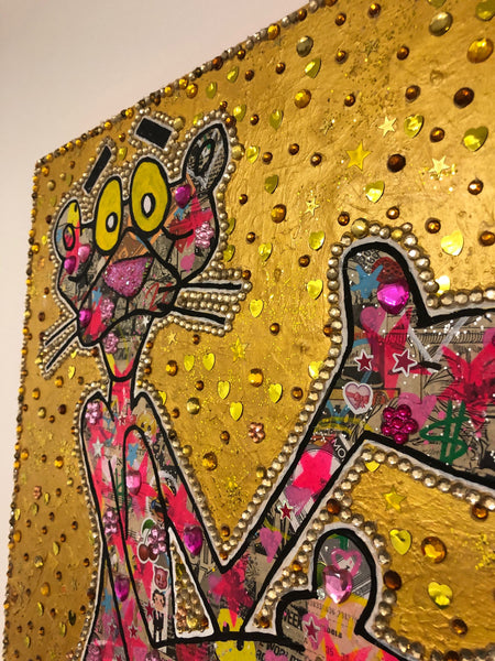 In the pink Painting - BARRIE J DAVIES IS AN ARTIST
