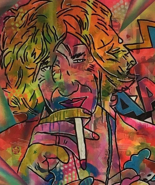 Loose Tapestries Painting - BARRIE J DAVIES IS AN ARTIST