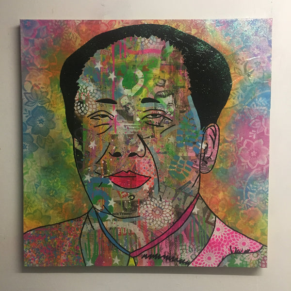 Mao Mao Painting - BARRIE J DAVIES IS AN ARTIST