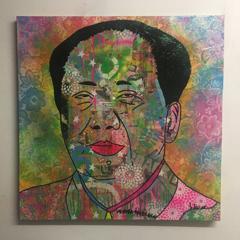 Mao Mao Painting - BARRIE J DAVIES IS AN ARTIST