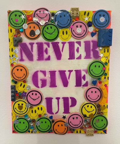 Never Give up&nbsp;Painting by Barrie J Davies