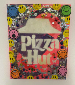 Pizza Time Painting - BARRIE J DAVIES IS AN ARTIST