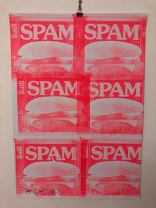 Red Junk Mail Print - BARRIE J DAVIES IS AN ARTIST