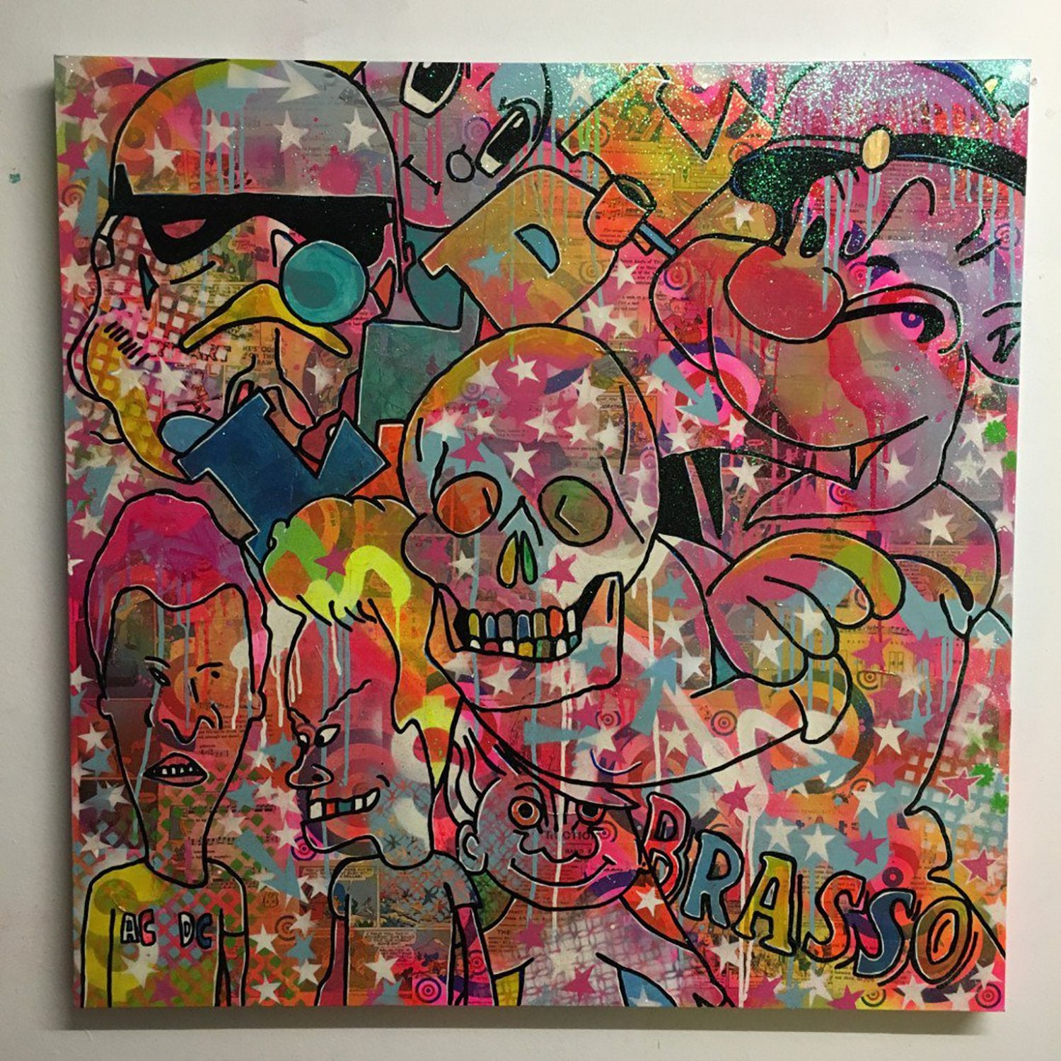 Right here right now Painting - BARRIE J DAVIES IS AN ARTIST