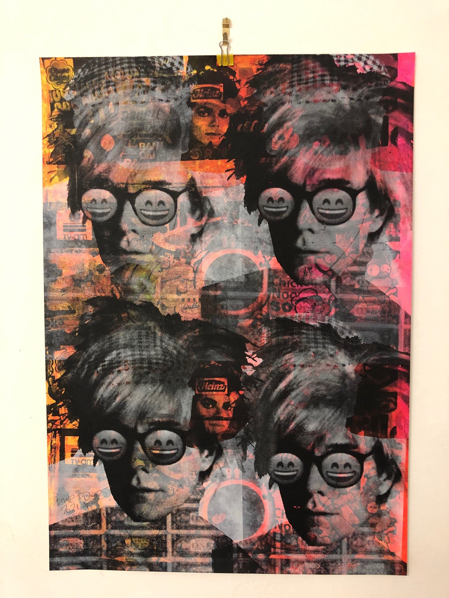 Super Pop Man Print - BARRIE J DAVIES IS AN ARTIST