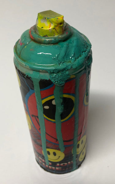 Can of Rave Spray can Sculpture - BARRIE J DAVIES IS AN ARTIST