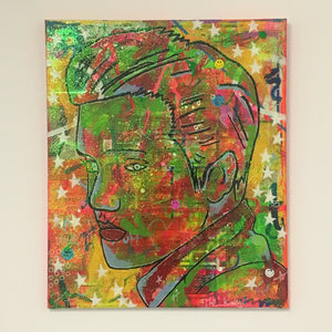 The King Painting - BARRIE J DAVIES IS AN ARTIST