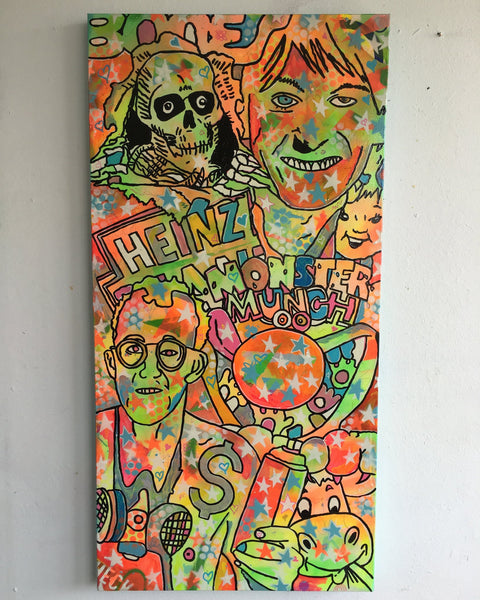 Tripping on your Love Painting - BARRIE J DAVIES IS AN ARTIST