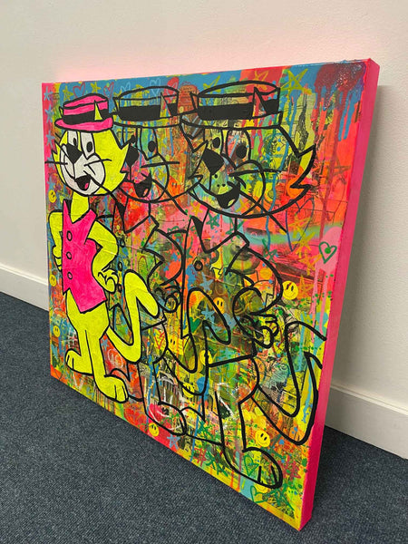 Whats new pussy cat Painting - BARRIE J DAVIES IS AN ARTIST