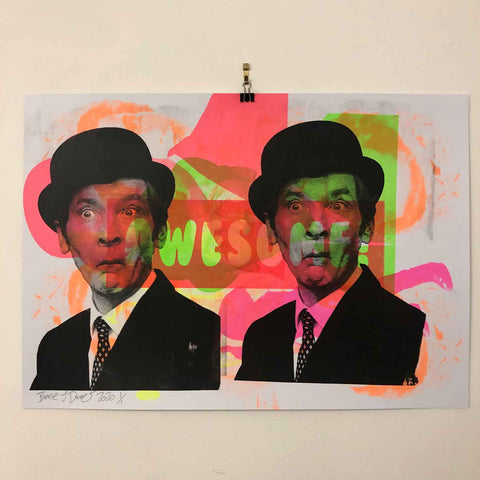 What's the frequency Kenneth Print - BARRIE J DAVIES IS AN ARTIST